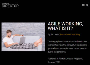 Agile working articles in Suffolk Director and Norfolk Director